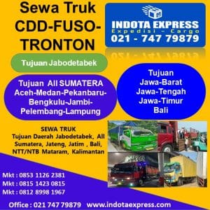 Sewa Truck CDD-FUSO-TRONTON